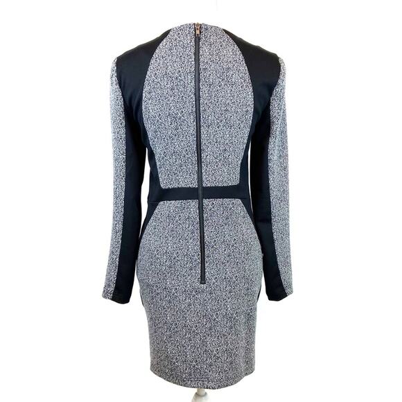 W118 Walter Baker Medium Mallory Dress Short Sheath Fitted Long Sleeve Medium - Picture 6 of 10